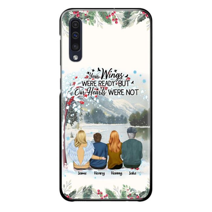 Custom Personalized Family Phone Case - Best Gift For Family - I Know Heaven Is A Beautiful Place Because They Have My Dad - Case For Iphone/Samsung