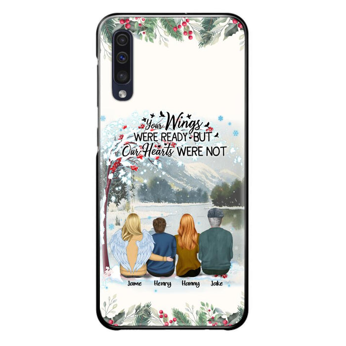 Custom Personalized Family Phone Case - Best Gift For Family - I Know Heaven Is A Beautiful Place Because They Have My Dad - Case For Iphone/Samsung