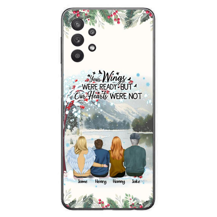 Custom Personalized Family Phone Case - Best Gift For Family - I Know Heaven Is A Beautiful Place Because They Have My Dad - Case For Iphone/Samsung