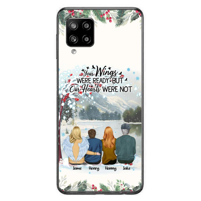 Custom Personalized Family Phone Case - Best Gift For Family - I Know Heaven Is A Beautiful Place Because They Have My Dad - Case For Iphone/Samsung