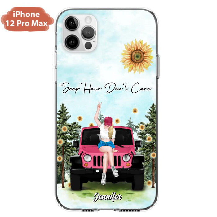 Custom Personalized Off-road Girl Phone Case For iPhone & Samsung - Gift For Off-road Lover