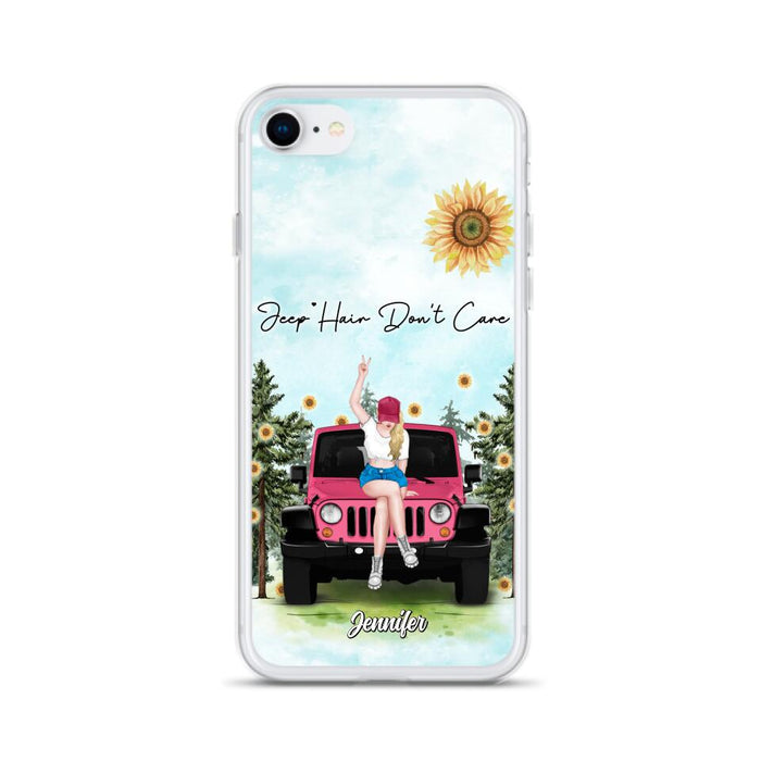 Custom Personalized Off-road Girl Phone Case For iPhone & Samsung - Gift For Off-road Lover