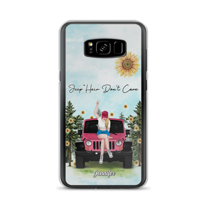 Custom Personalized Off-road Girl Phone Case For iPhone & Samsung - Gift For Off-road Lover