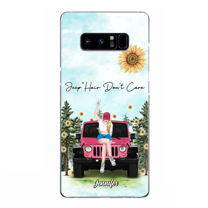 Custom Personalized Off-road Girl Phone Case For iPhone & Samsung - Gift For Off-road Lover