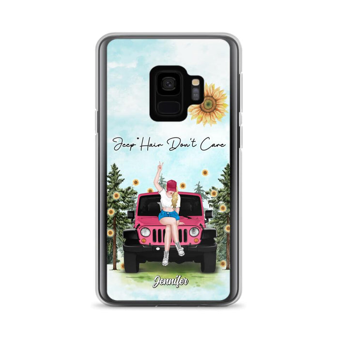 Custom Personalized Off-road Girl Phone Case For iPhone & Samsung - Gift For Off-road Lover