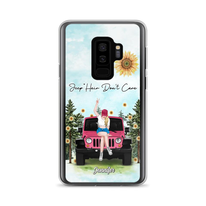 Custom Personalized Off-road Girl Phone Case For iPhone & Samsung - Gift For Off-road Lover