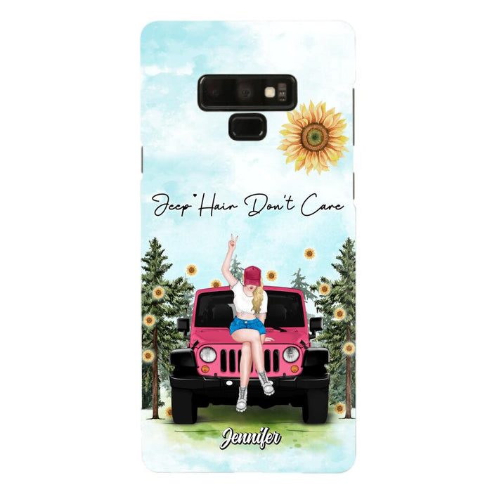 Custom Personalized Off-road Girl Phone Case For iPhone & Samsung - Gift For Off-road Lover