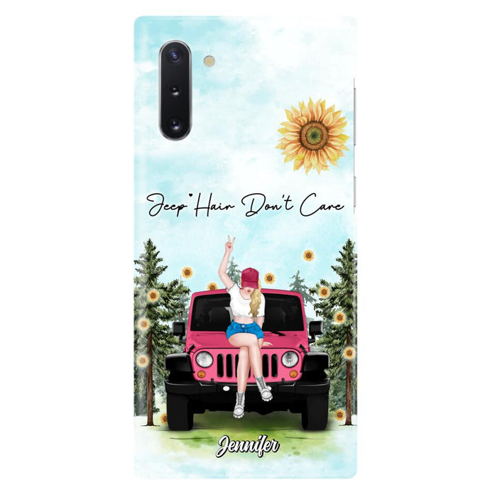 Custom Personalized Off-road Girl Phone Case For iPhone & Samsung - Gift For Off-road Lover