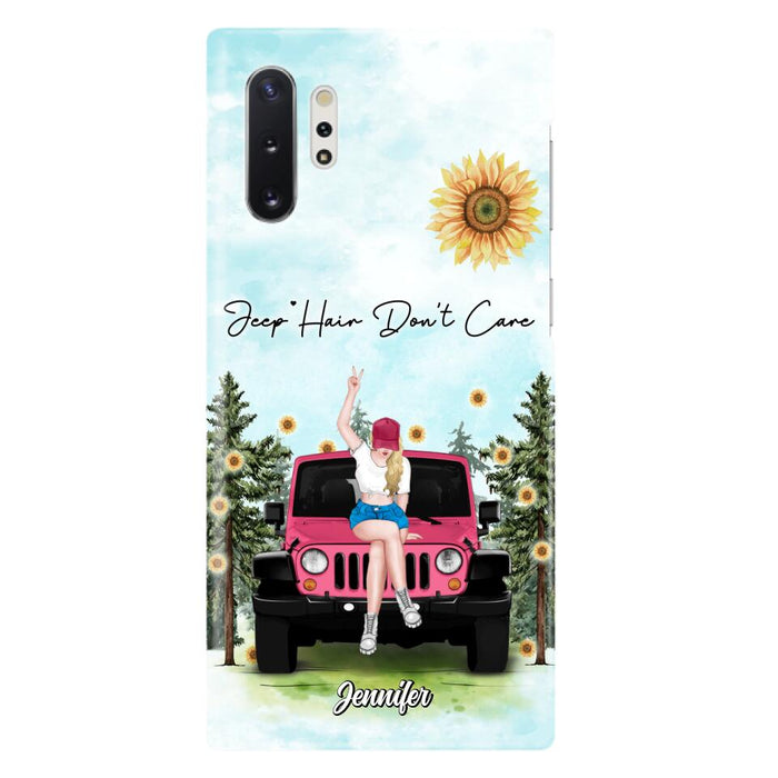 Custom Personalized Off-road Girl Phone Case For iPhone & Samsung - Gift For Off-road Lover