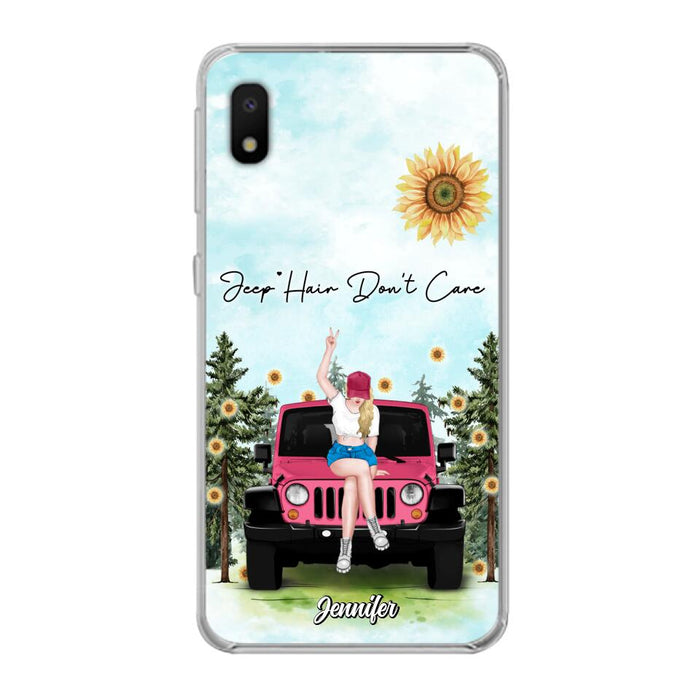 Custom Personalized Off-road Girl Phone Case For iPhone & Samsung - Gift For Off-road Lover