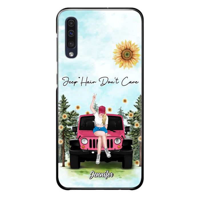 Custom Personalized Off-road Girl Phone Case For iPhone & Samsung - Gift For Off-road Lover