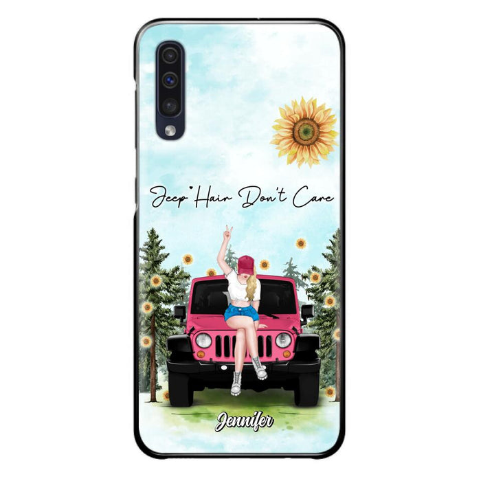 Custom Personalized Off-road Girl Phone Case For iPhone & Samsung - Gift For Off-road Lover