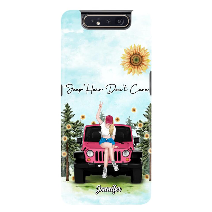 Custom Personalized Off-road Girl Phone Case For iPhone & Samsung - Gift For Off-road Lover