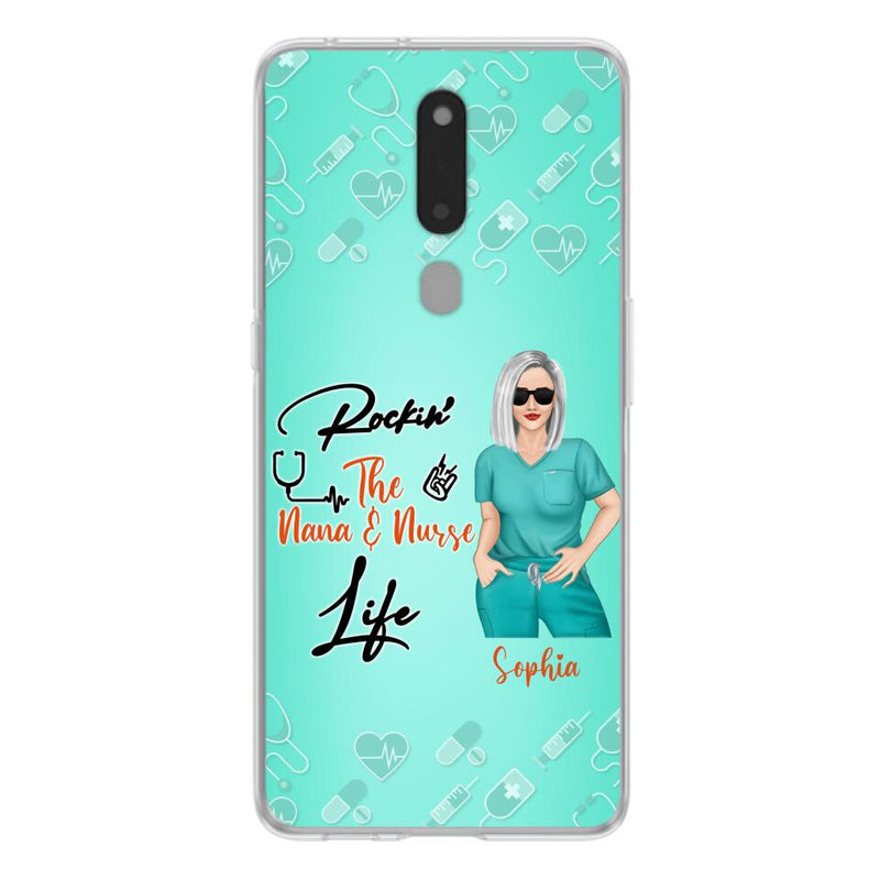 Custom Personalized Nurse Phone Case For Xiaomi/ Oppo/ Huawei - Gift Idea For Mother's Day 2022 - Rockin' The Nana & Nurse