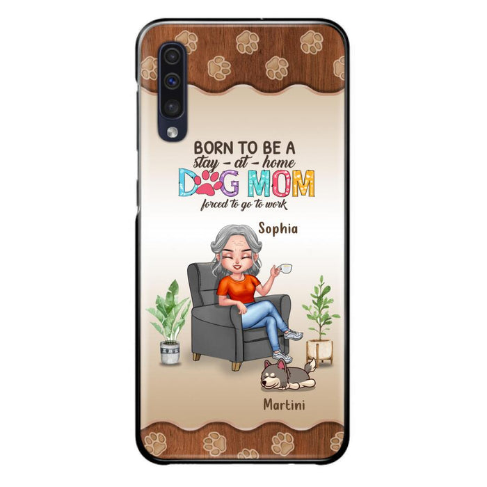 Custom Personalized Dog Mom Phone Case - Upto 4 Dogs - Retired Gift Idea For Mother - Dog Lover