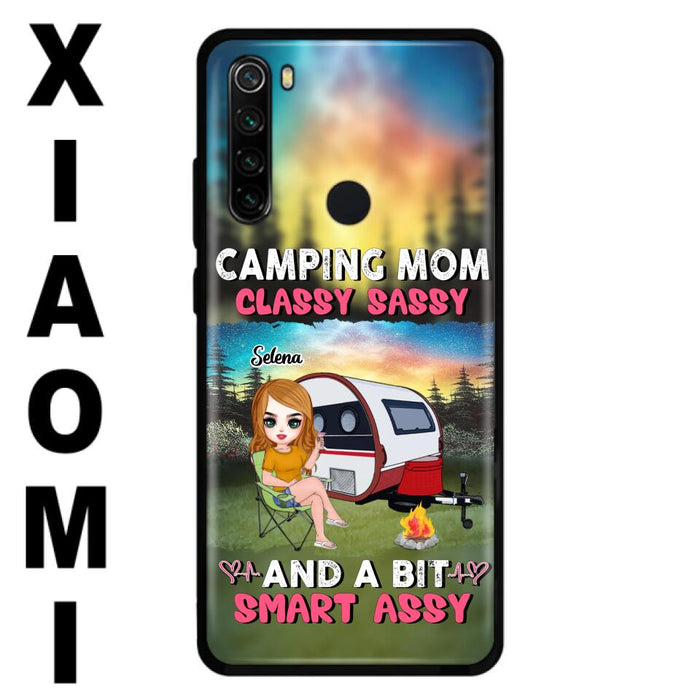 Custom Personalized Camping Mom Phone Case - Gift Idea For Camping Lover/ Mother's Day - Camping Mom Classy Sassy And A Bit Smart Assy - Case For Xiaomi, Oppo And Huawei