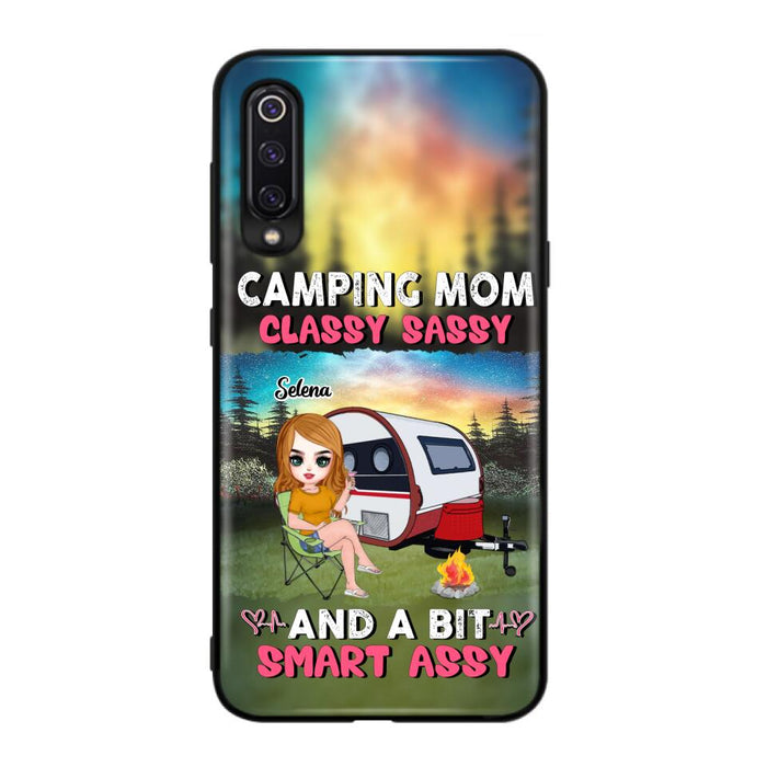 Custom Personalized Camping Mom Phone Case - Gift Idea For Camping Lover/ Mother's Day - Camping Mom Classy Sassy And A Bit Smart Assy - Case For Xiaomi, Oppo And Huawei