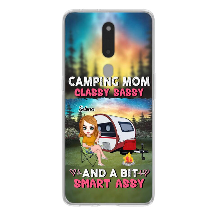 Custom Personalized Camping Mom Phone Case - Gift Idea For Camping Lover/ Mother's Day - Camping Mom Classy Sassy And A Bit Smart Assy - Case For Xiaomi, Oppo And Huawei