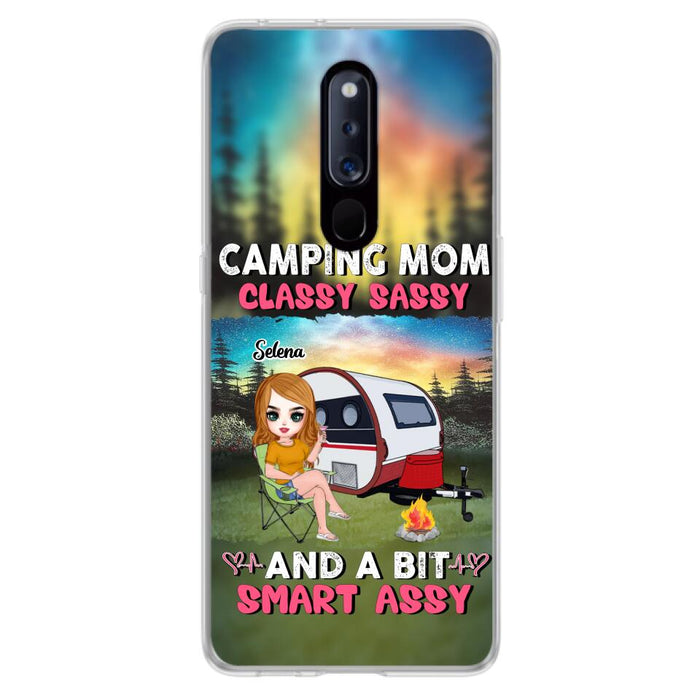 Custom Personalized Camping Mom Phone Case - Gift Idea For Camping Lover/ Mother's Day - Camping Mom Classy Sassy And A Bit Smart Assy - Case For Xiaomi, Oppo And Huawei