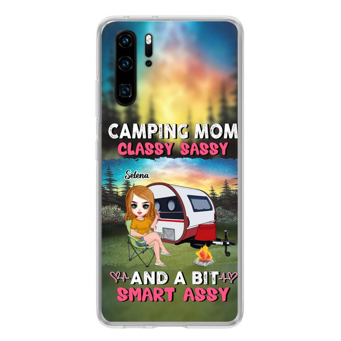 Custom Personalized Camping Mom Phone Case - Gift Idea For Camping Lover/ Mother's Day - Camping Mom Classy Sassy And A Bit Smart Assy - Case For Xiaomi, Oppo And Huawei