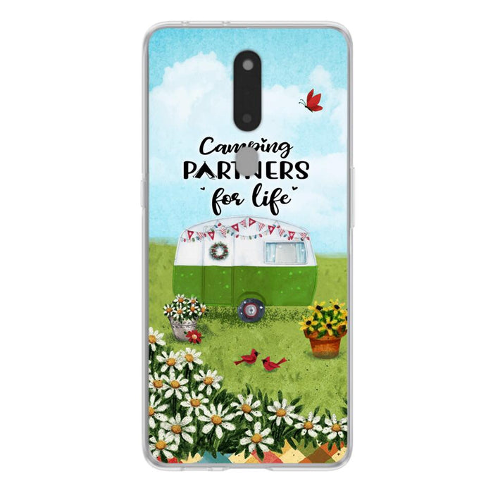 Custom Personalized Happy Campers Phone Case - Gift Idea For Camping Lover - Case For Xiaomi, Oppo And Huawei