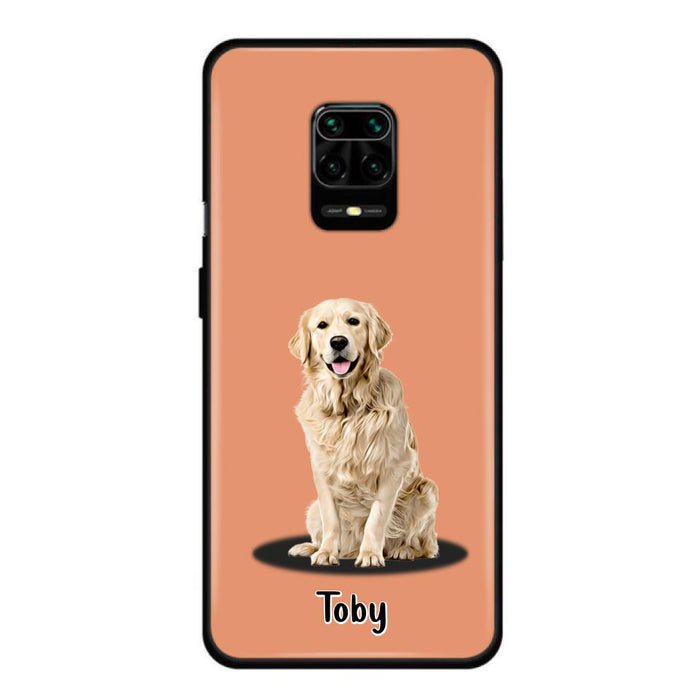 Custom Personalized Pet Phone Case - Up to 3 Pets - Gift Idea For Dog/ Cat Lover - Case For Xiaomi, Oppo And Huawei