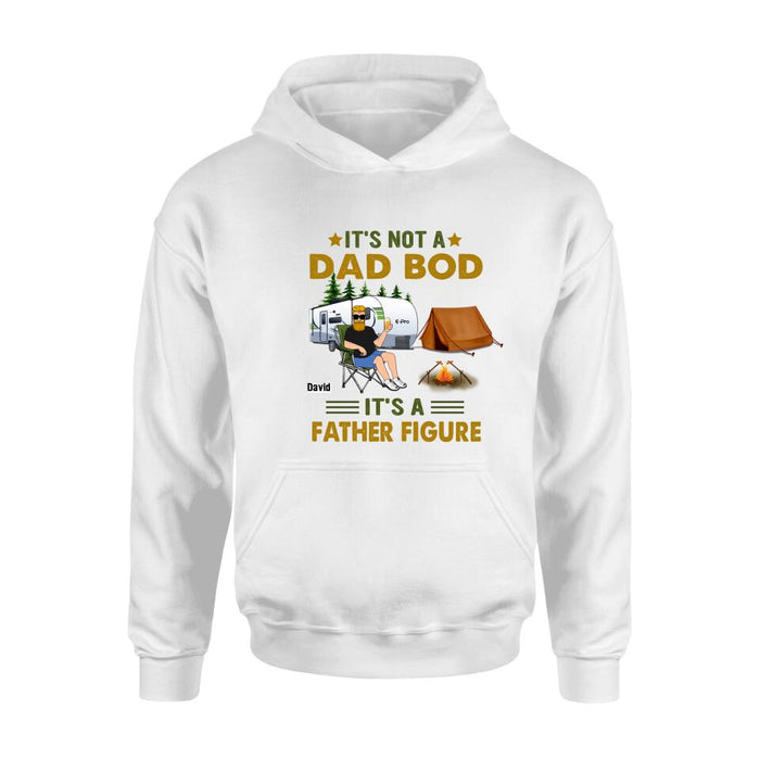 Custom Personalized Dad Shirt - Gift Idea For Father's Day - It's Not A Dad Bod It's A Father Figure