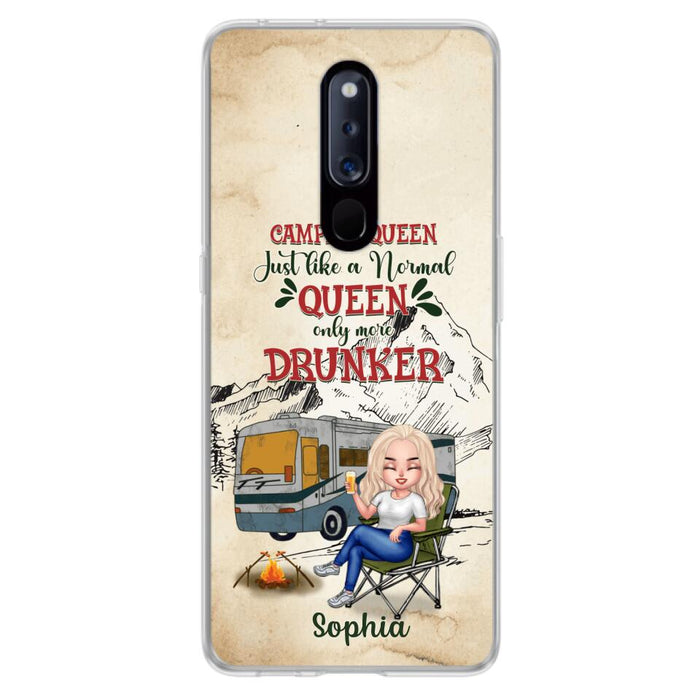 Custom Personalized Camping Queen Phone Case - Gift Idea For Camping Lovers - Camping Queen Classy Sassy And A Bit Smart Assy - Case For Xiaomi, Oppo And Huawei