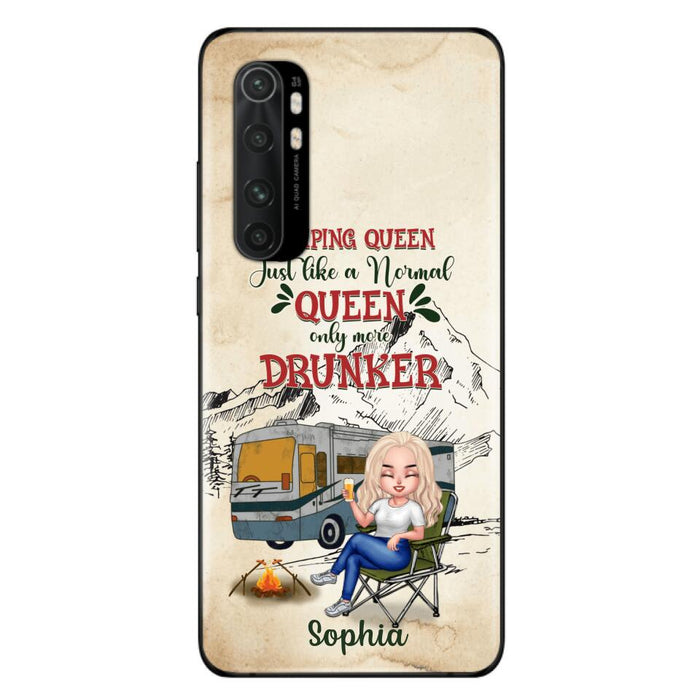 Custom Personalized Camping Queen Phone Case - Gift Idea For Camping Lovers - Camping Queen Classy Sassy And A Bit Smart Assy - Case For Xiaomi, Oppo And Huawei