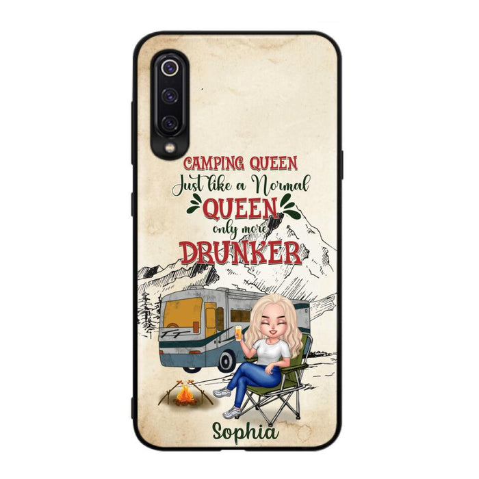 Custom Personalized Camping Queen Phone Case - Gift Idea For Camping Lovers - Camping Queen Classy Sassy And A Bit Smart Assy - Case For Xiaomi, Oppo And Huawei