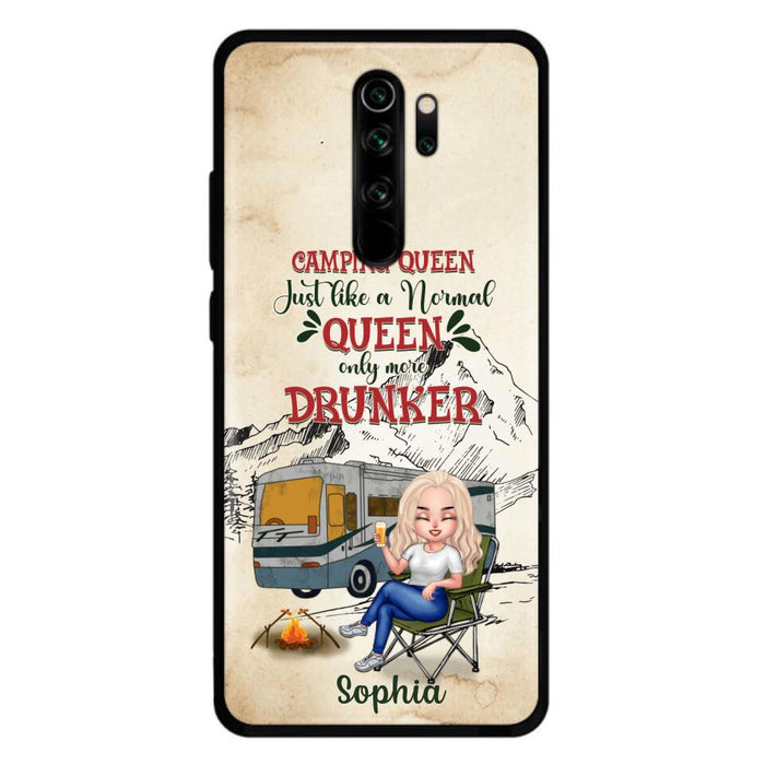 Custom Personalized Camping Queen Phone Case - Gift Idea For Camping Lovers - Camping Queen Classy Sassy And A Bit Smart Assy - Case For Xiaomi, Oppo And Huawei