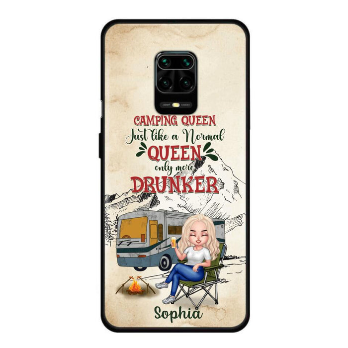 Custom Personalized Camping Queen Phone Case - Gift Idea For Camping Lovers - Camping Queen Classy Sassy And A Bit Smart Assy - Case For Xiaomi, Oppo And Huawei