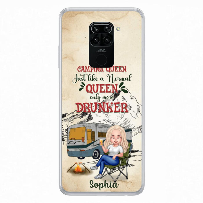 Custom Personalized Camping Queen Phone Case - Gift Idea For Camping Lovers - Camping Queen Classy Sassy And A Bit Smart Assy - Case For Xiaomi, Oppo And Huawei