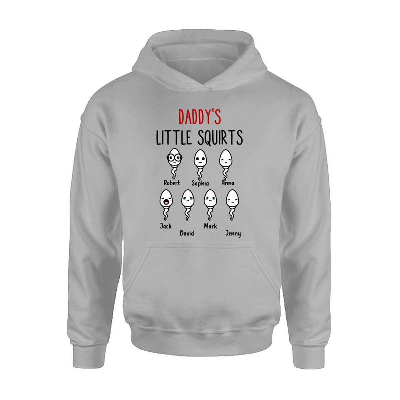 Personalized Happy Father's Day Shirt - Gift Idea For Father with up to 7 Sperms