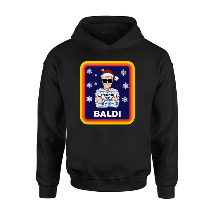 Custom Personalized Baldi Custom Sweater/ T-Shirt/ Pullover Hoodie - Gift Idea For Man