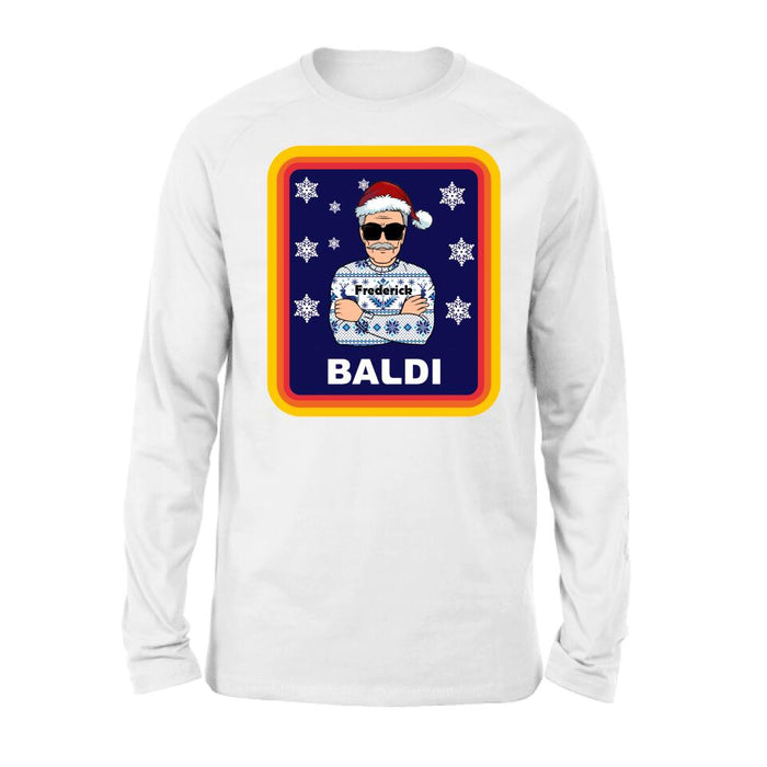 Custom Personalized Baldi Custom Sweater/ T-Shirt/ Pullover Hoodie - Gift Idea For Man