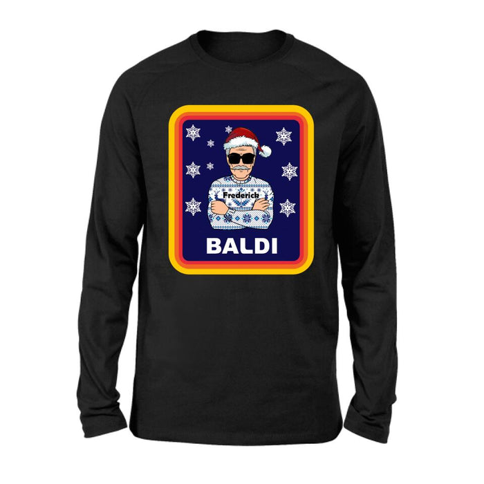 Custom Personalized Baldi Custom Sweater/ T-Shirt/ Pullover Hoodie - Gift Idea For Man