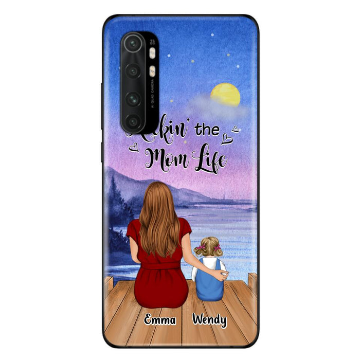 Custom Personalized Mom Phone Case - Mom With Upto 5 Children - Best Gift For Mother's Day/Family - Rockin' The Mom Life - Case for Xiaomi, Huawei & Oppo