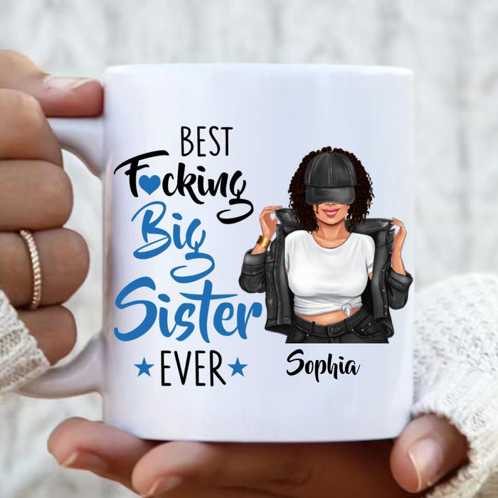 Custom Personalized Sister Mug - Gift Idea For Sister/Friends - Best Sister Ever