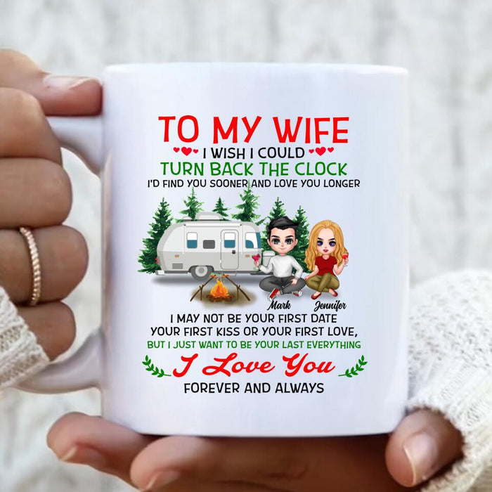 Custom Personalized To My Wife Coffee Mug - Gift For Wife/ Husband - I Love You Forever And Always