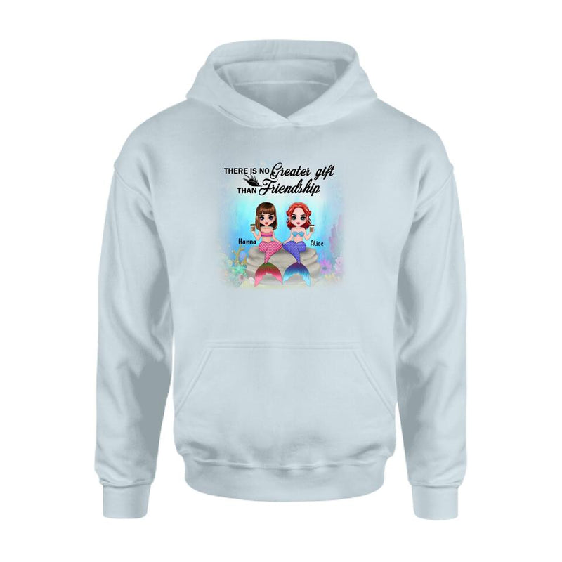 Personalized Mermaid Friends/Sister Shirt - Gift Idea For Mermaid Lover - There Is No Greater Gift Than Friendship