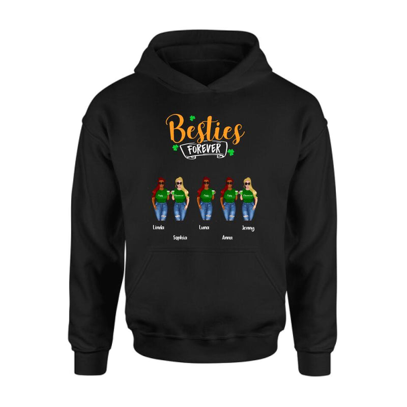 Personalized Drunker Half Shirt - Up to 5 People - Gift Idea For St Patrick's Day - She Is My Drunker Half