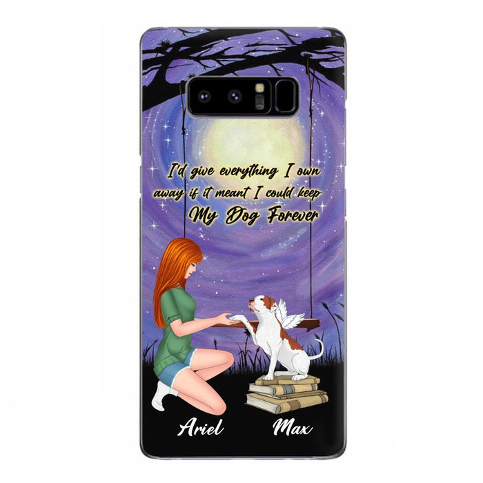 Custom Personalized Dog Mom Phone Case - Gift Idea For Dog Mom/ Dog Lover - When I Needed A Hand I Found Your Paw - Case For iPhone And Samsung