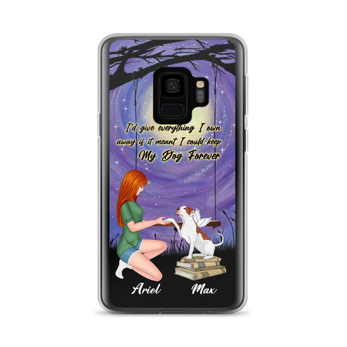 Custom Personalized Dog Mom Phone Case - Gift Idea For Dog Mom/ Dog Lover - When I Needed A Hand I Found Your Paw - Case For iPhone And Samsung