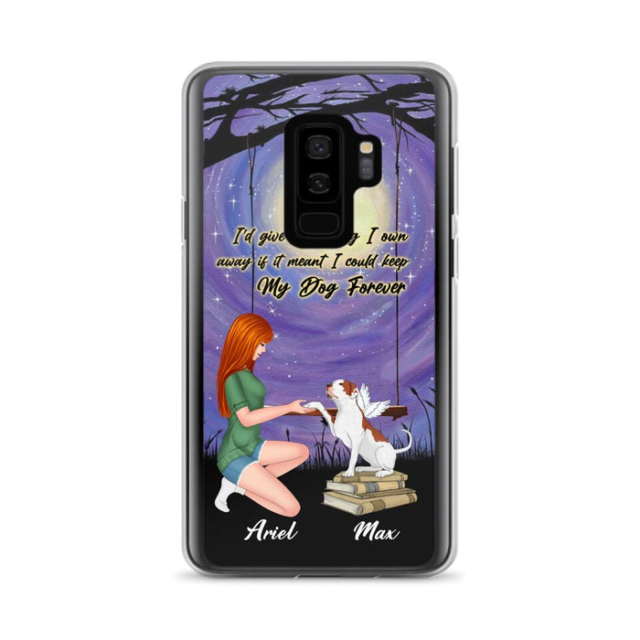 Custom Personalized Dog Mom Phone Case - Gift Idea For Dog Mom/ Dog Lover - When I Needed A Hand I Found Your Paw - Case For iPhone And Samsung