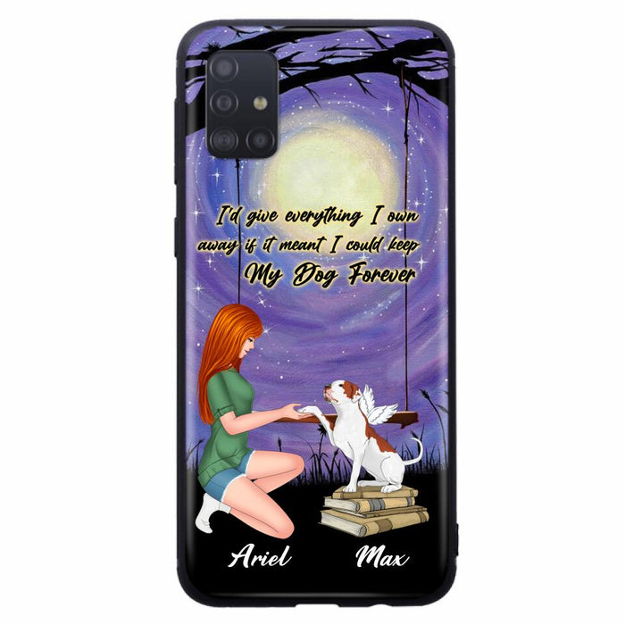 Custom Personalized Dog Mom Phone Case - Gift Idea For Dog Mom/ Dog Lover - When I Needed A Hand I Found Your Paw - Case For iPhone And Samsung