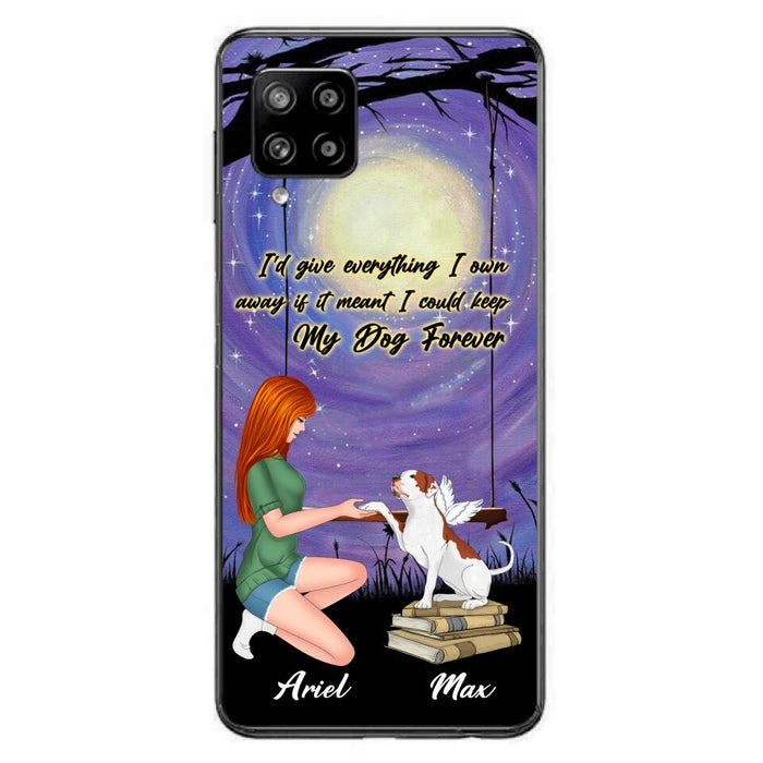 Custom Personalized Dog Mom Phone Case - Gift Idea For Dog Mom/ Dog Lover - When I Needed A Hand I Found Your Paw - Case For iPhone And Samsung