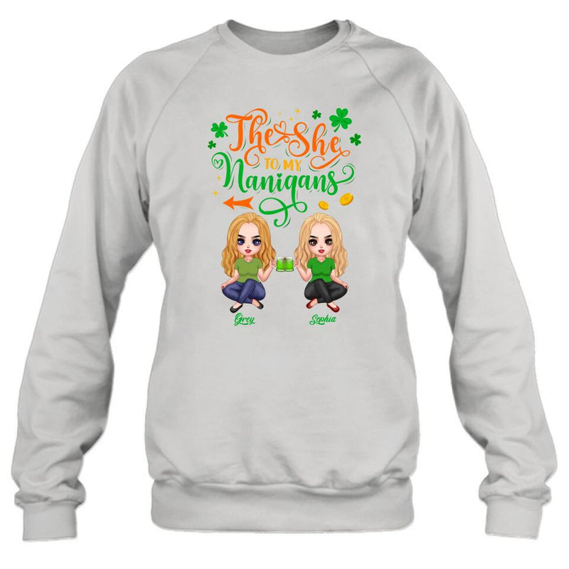Personalized Friends Shirt - Gift Idea For St Patrick's Day - The She To My Nanigans