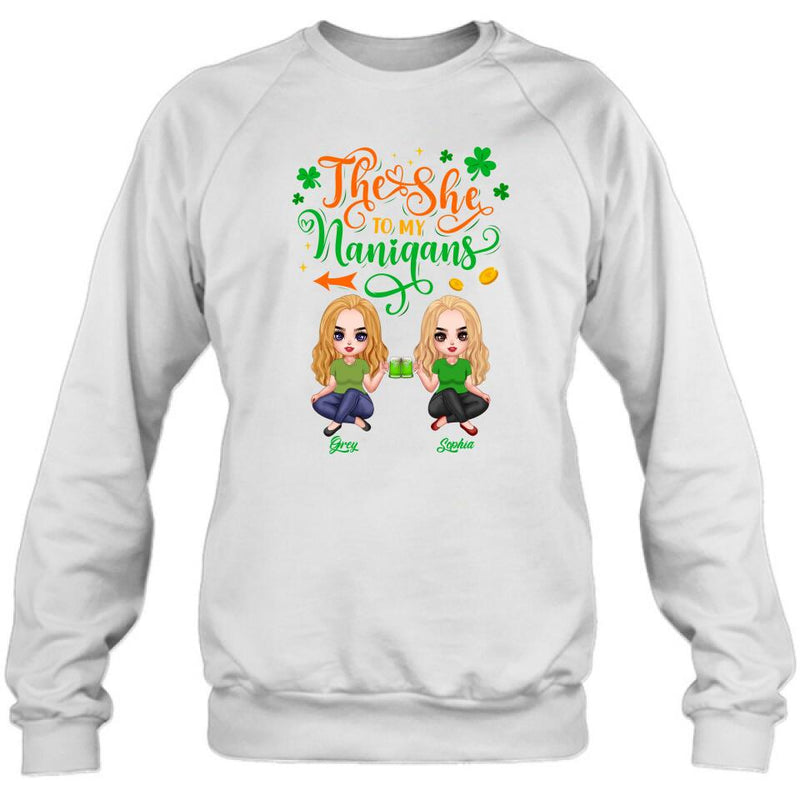 Personalized Friends Shirt - Gift Idea For St Patrick's Day - The She To My Nanigans