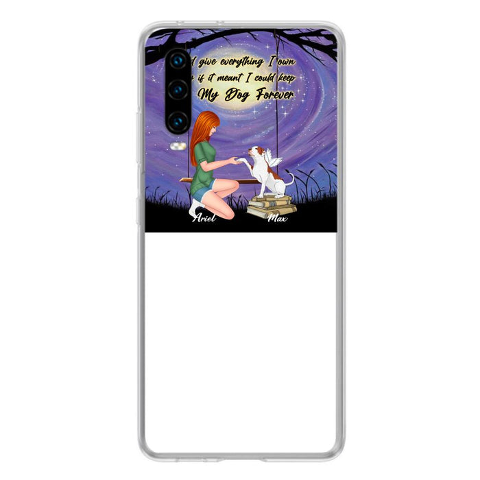 Custom Personalized Dog Mom Phone Case - Gift Idea For Dog Mom/ Dog Lover - When I Needed A Hand I Found Your Paw - Case For Xiaomi, Oppo And Huawei